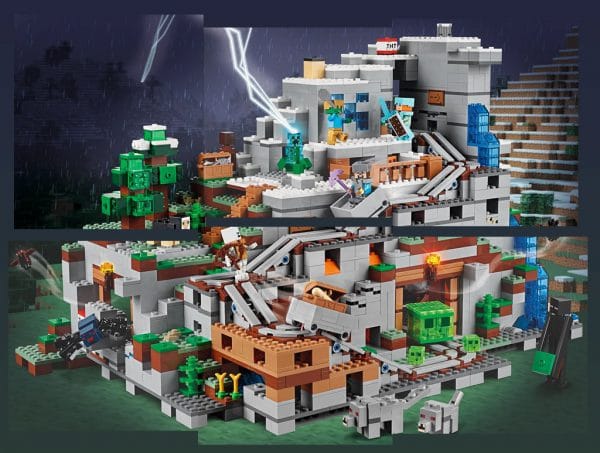 こんこん様 ▻ レゴ マインクラフト 21137 山の洞窟: からかいの終わり、完全な